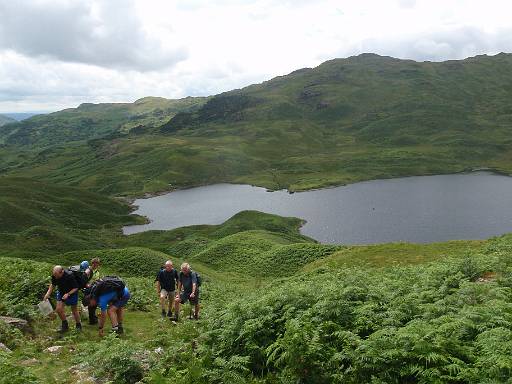 10_45-1.jpg - Climbing from Easedale Tarn