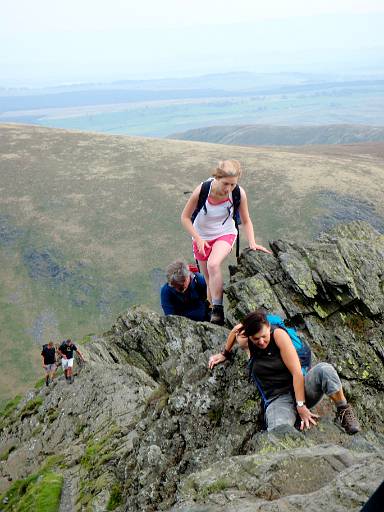 10_43-1.jpg - Lyndsay, Charlotte and Mike on the first Fiddly bit