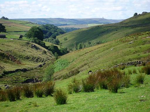 09_49-1.jpg - Looking to Stoodley Pike. Memories of the Pennine Way.