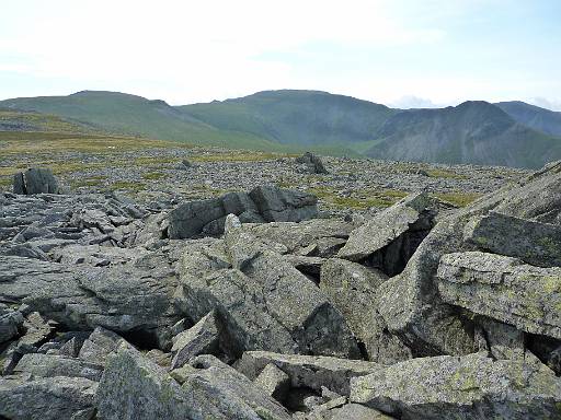 11_13-3.jpg - Foel Grach, Carnedd Llewellyn and Yr Elen with Carnedd Dafydd behind.