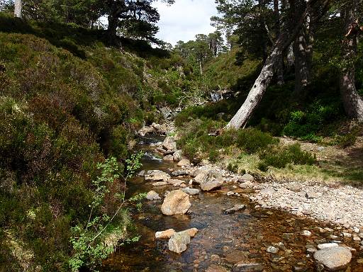 13_54-1.jpg - Sidestream leading to Meall an Lundain