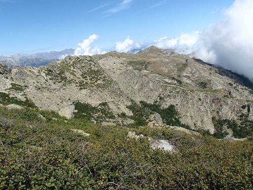 10_19-1.jpg - Refuge de Prati with Punta del Prato behind - we carried on to Bocca di Verdi.