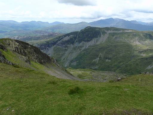 12_23-1.JPG - Looking back to Cnicht. Snowdon behind and Nantlle Ridge in the left background.