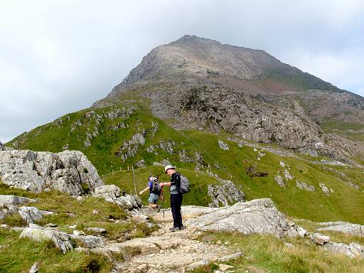 08_59-2.jpg - Paul and Phil heading to Crib Goch