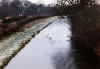 Frozen Trent and Mersey Canal